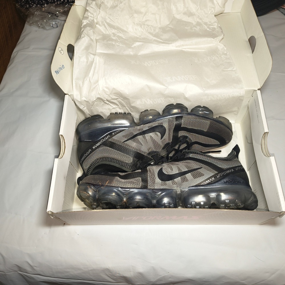 Nike Air VaporMax 2019 Mens Black Running Shoes AR6631-004 Sneaker